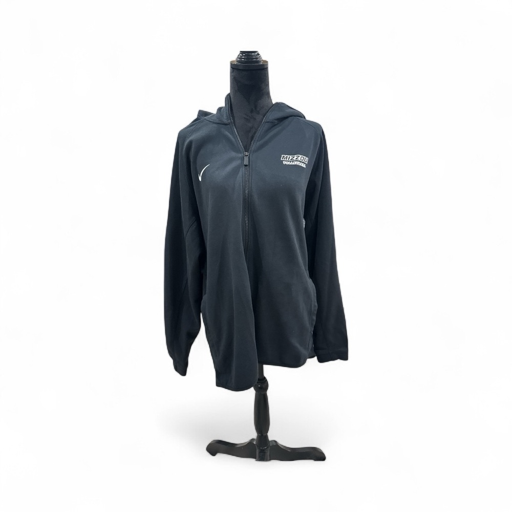 Nike black Full-Zip Hoodie Mizzou Volleyball size XL